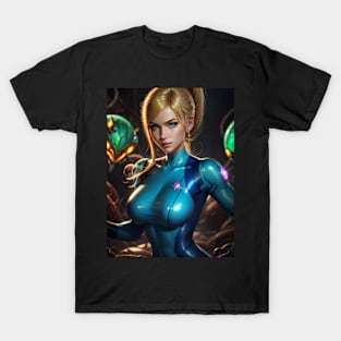 Metroid Samus Aran Zero Suit 2 T-Shirt